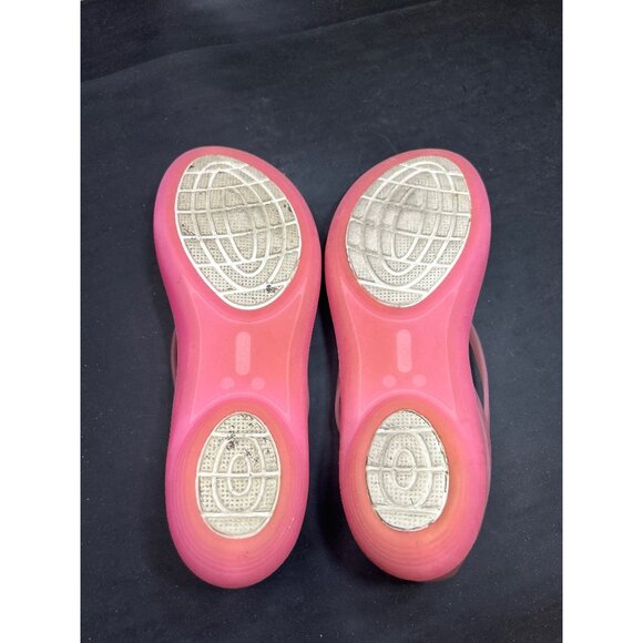 Crocs Womens Isabella Flat Sandal Size 9 Lightweight Pink Orange - Picture 6 of 7